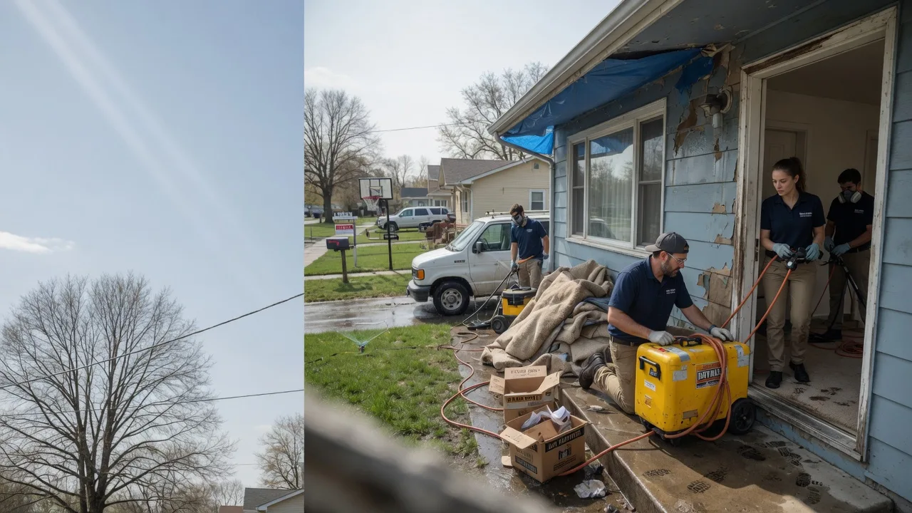 Basement Flood Cleanup in Waterford, MI near me